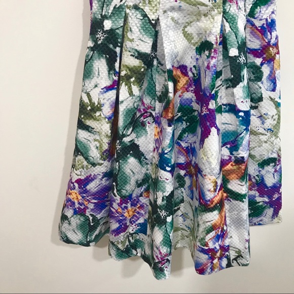 ⭐️FINAL MARKDOWN⭐️ H&M Floral Watercolor Dress - Picture 4 of 6